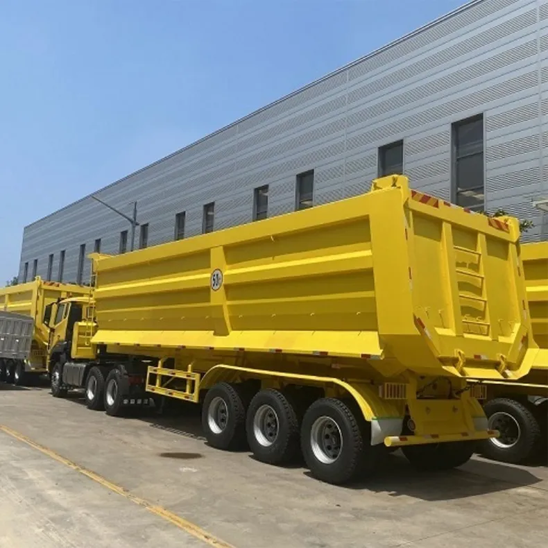 3 Axles Tipper Semi Trailer