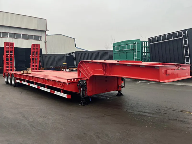 3 Lines 6 Axles Low Bed Trailer