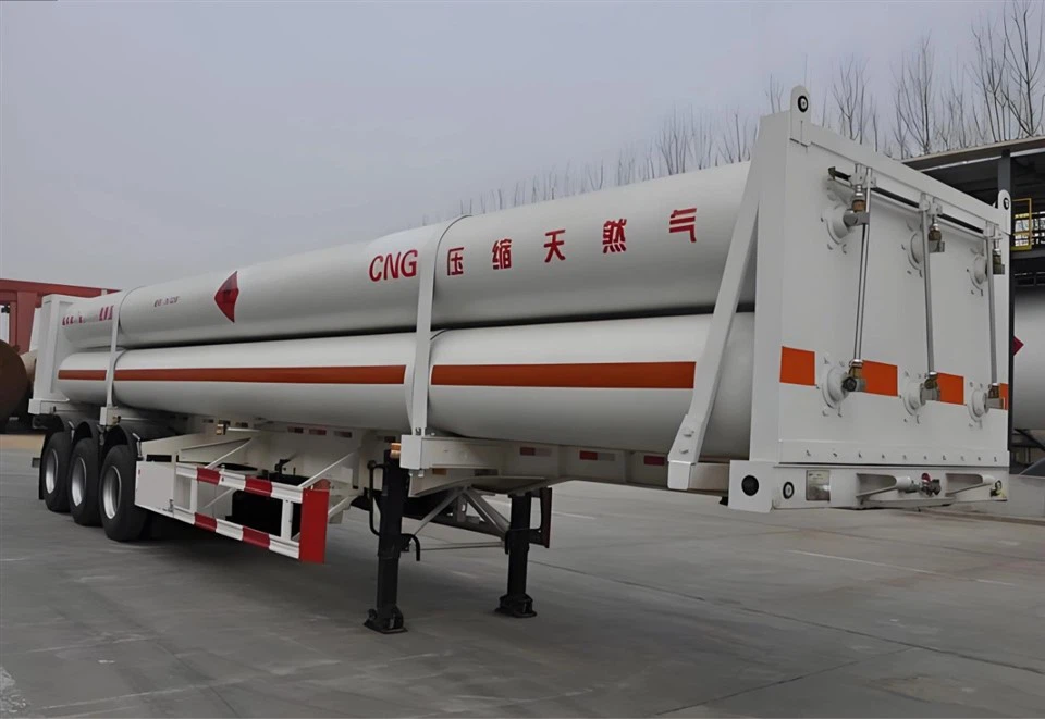 CNG Tube Bundle Container Semi Trailer